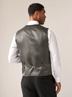 Noir - Laine Blend Motion Flex Costume Gilet