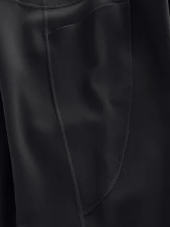 Noir - Legging de sport à imprimé réfléchissant actif