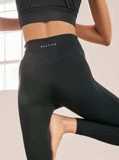 Noir - Legging de sport Power Active avec poche