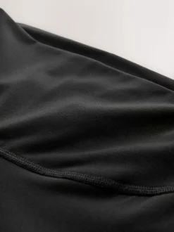 Noir - Legging sculptant mi-long Active Sports Tummy Control taille haute