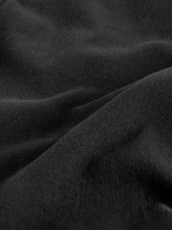 Noir - Leggings courts en jersey