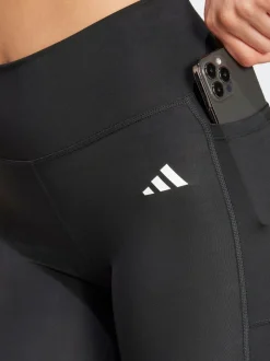 Noir - Leggings longs adidas Optime Essentials à poche stash