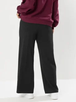 Noir - Leggings Yours Curve à jambes amples