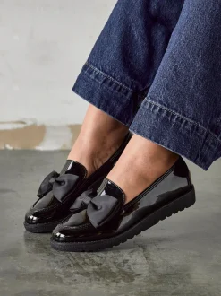 Noir - Linzi Mocassins à plateforme Cathy avec grand arc