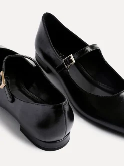 Noir - Linzi Seattle Chaussures plates Mary Jane à bout pointu