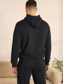 Noir - Lit 1 place - Sweat à capuche