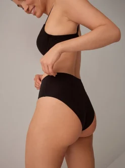Noir - Lot 3 culottes invisibles et confortables