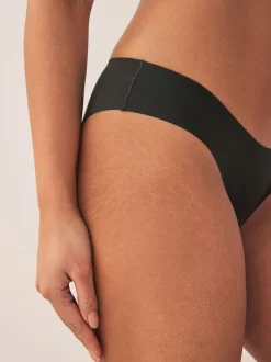 Noir - Lot 3 culottes invisibles et confortables