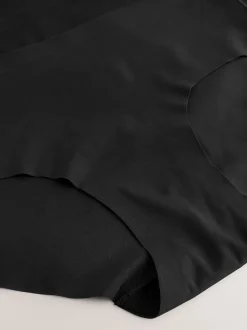 Noir - Lot 3 culottes invisibles et confortables