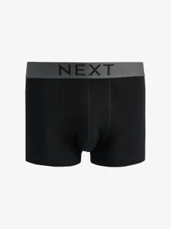 Noir - Lot de 4 - Boxers hipster 100% coton