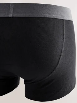 Noir - Lot de 10 - Boxers hipster 100% coton
