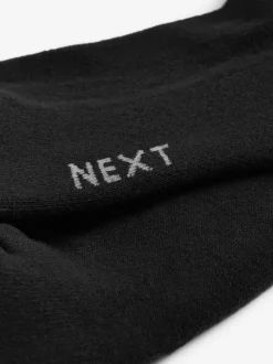 Noir - Lot de 5 - Chaussettes de sport mi-hautes rembourrées