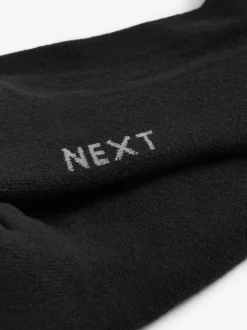 Noir - Lot de 10 - Chaussettes de sport mi-hautes rembourrées