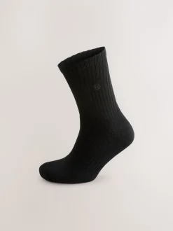 Noir - Lot de 4 chaussettes de sport rembourrées