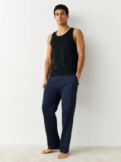 Noir - Lot de 2 débardeurs à superposer purs 100% coton