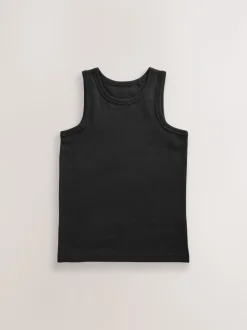 Noir - Lot de 5 débardeurs (1.5-16ans)