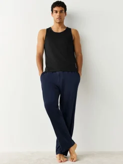 Noir - Lot de 5 gilets à superposer 100% coton