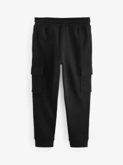 Noir - Lot de 2 joggings cargo (3-16ans)