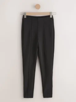 Noir - Lot de 2 leggings Ponte