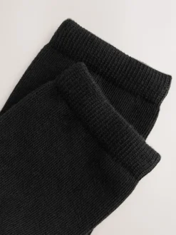 Noir - Lot de 10 paires de chaussettes de cheville de base
