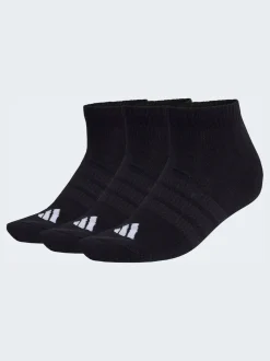 Noir - Lot de 3 paires de chaussettes basses adidas rembourrées Essentiels