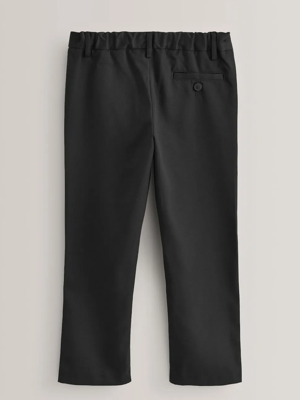 Noir - Lot de 2 pantalons d’école à enfiler coupe standard (3-17ans)
