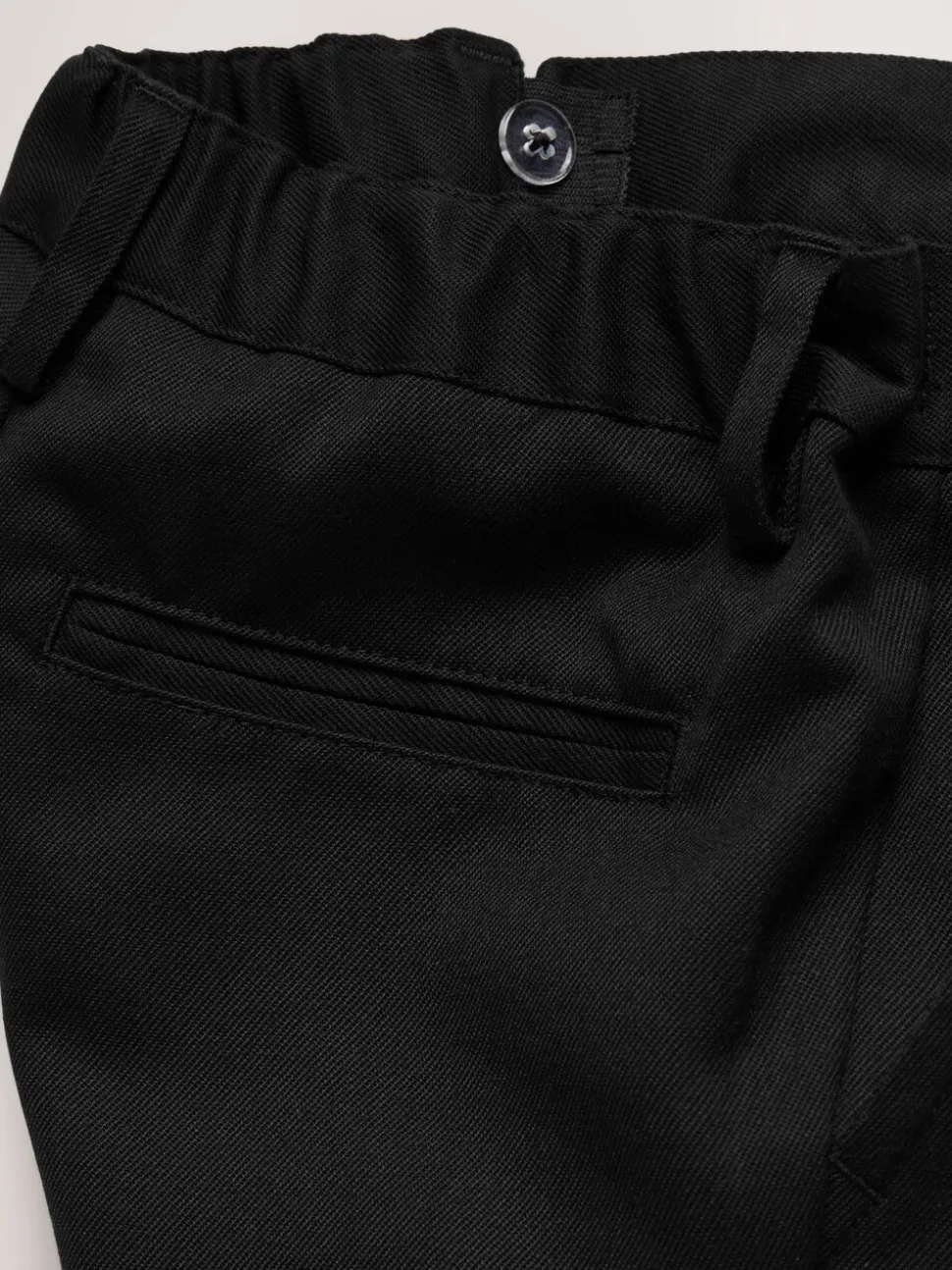 Noir - Lot de 2 Pantalons d’école Coupe standard (3-17ans)