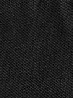 Noir - Lot de 2 pantalons intelligents unis sur le devant