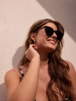 Noir - Lunettes de soleil pour les yeux de chat