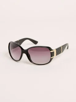 Noir - Lunettes de soleil Lipsy enveloppantes