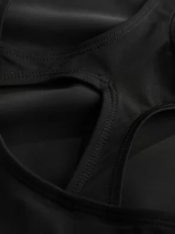 Noir - Maillot de bain Racerback (3-16ans)