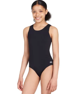Noir - Maillot de bain Zoggs Cottesloe Sportsback fille