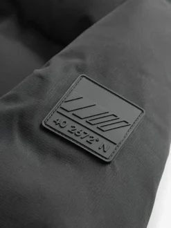 Noir - Manteau bouffant long imperméable doublé de polaire (3-17yrs)