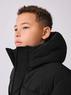 Noir - Manteau matelassé long imperméable Baker by Ted Baker