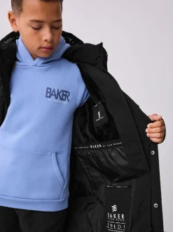 Noir - Manteau matelassé long imperméable Baker by Ted Baker