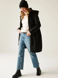 Noir - Manteau Regatta Yannta Isotex imperméable respirant