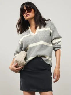 Noir - Mini jupe Jean