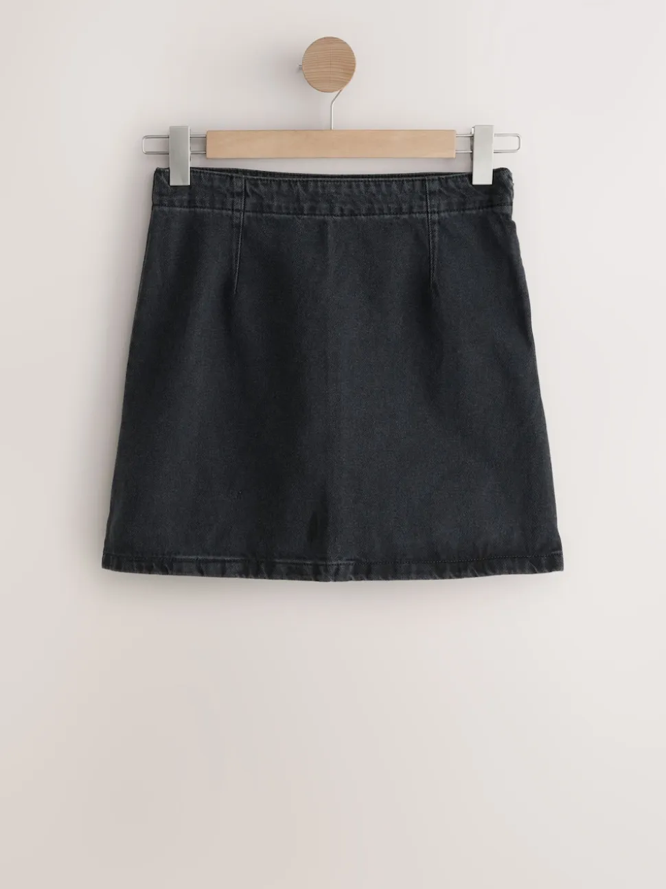 Noir - Mini jupe Jean