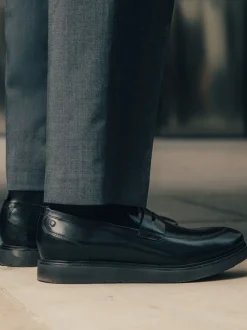 Noir - Mocassins Base London Sid Penny