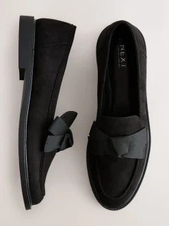 Noir - Mocassins Forever Comfort® avec nœud