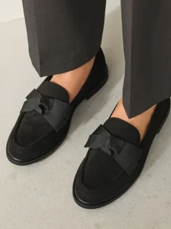 Noir - Mocassins Forever Comfort® avec nœud