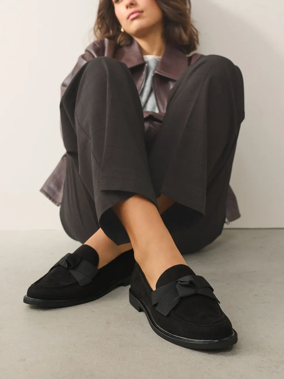 Noir - Mocassins Forever Comfort® avec nœud