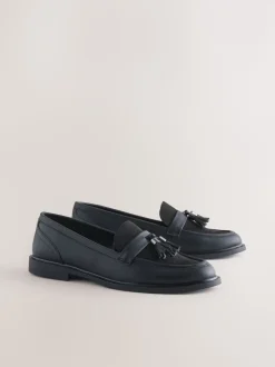 Noir - Mocassins Forever Comfort à glands et bout rond