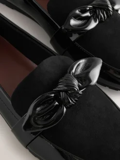 Noir - Mocassins Forever Comfort® à bout rond avec nœud