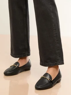 Noir - Mocassins Lipsy Snaffle en similicuir