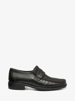 Noir - Mocassins Pavers Gents noirs habillés