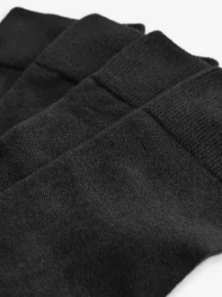 Noir - Modal Signature Chaussettes 4 Lot