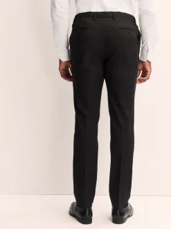 Noir - Moulant - Pantalons extensibles à taille élastiquée Motionflex