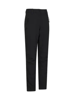 Noir - Mountain Warehouse Arctic II Womens Pantalon court doublé en polaire thermique pour femmes