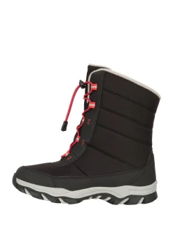 Noir - Mountain Warehouse Bottes de neige adaptées pour les jeunes de l'Ohio